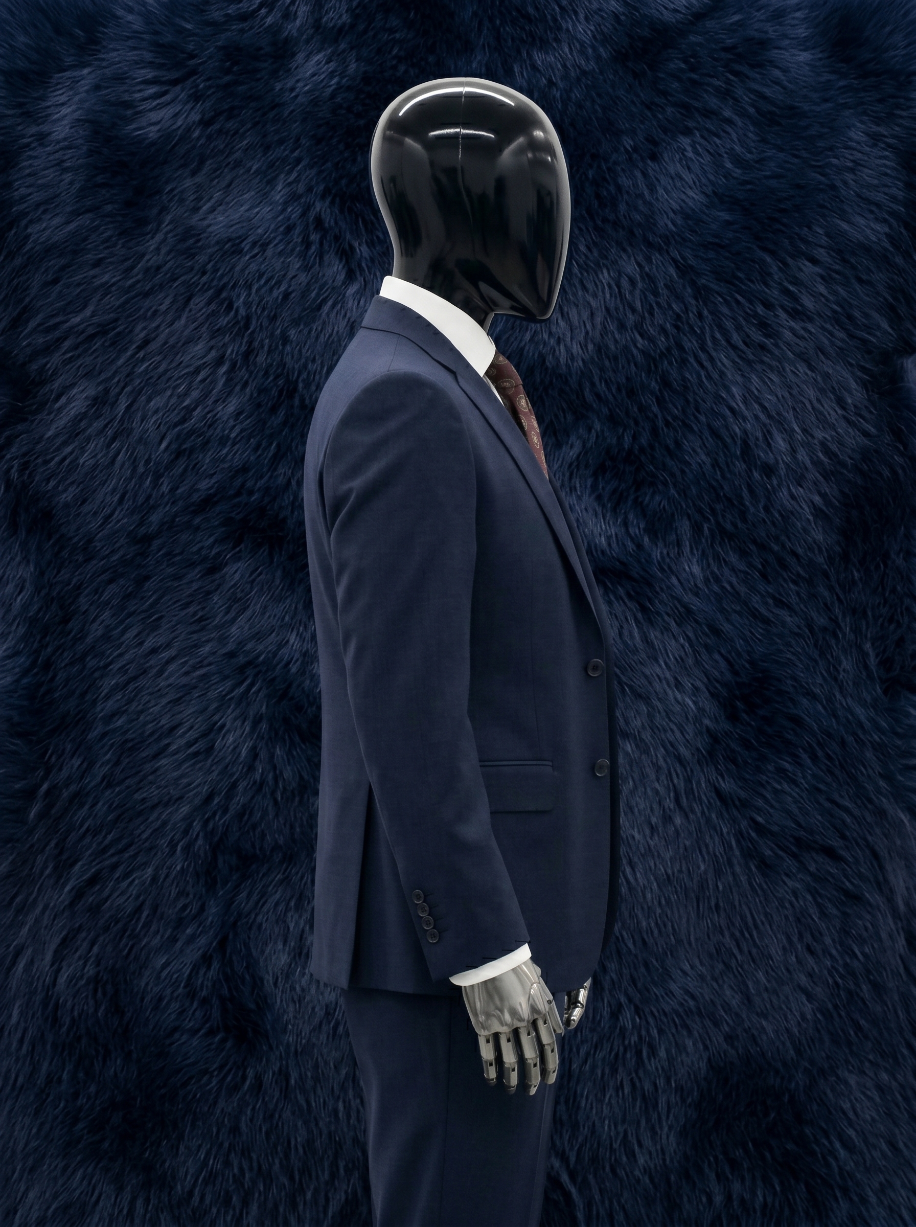 Blue Haute Couture Robot